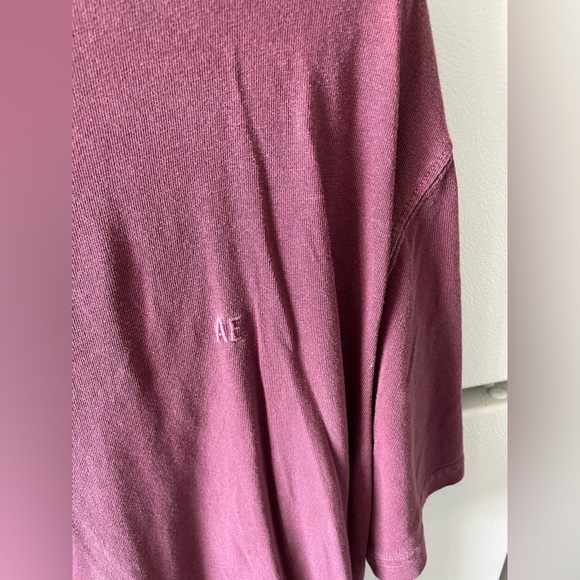 American Eagle Men’s Large (L/G) burgundy tee - Picture 8 of 8
